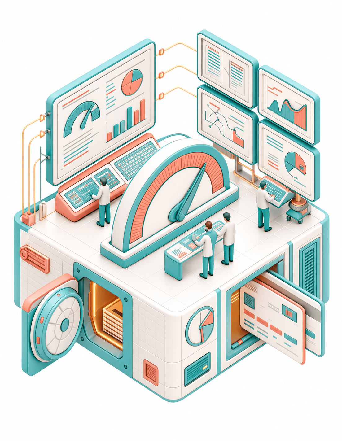Creancys Collect — illustration isométrique