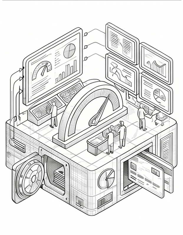 Creancys Collect — illustration isométrique