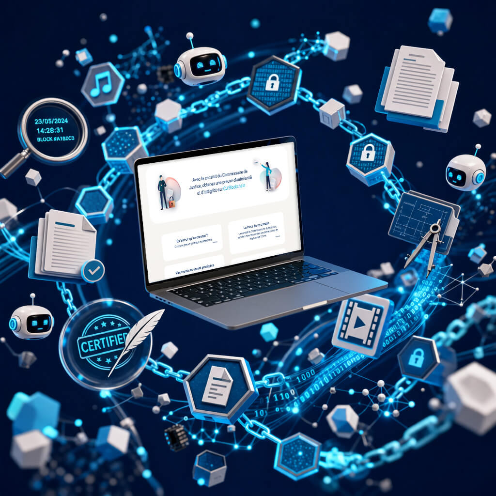 Illustration CJ Blockchain